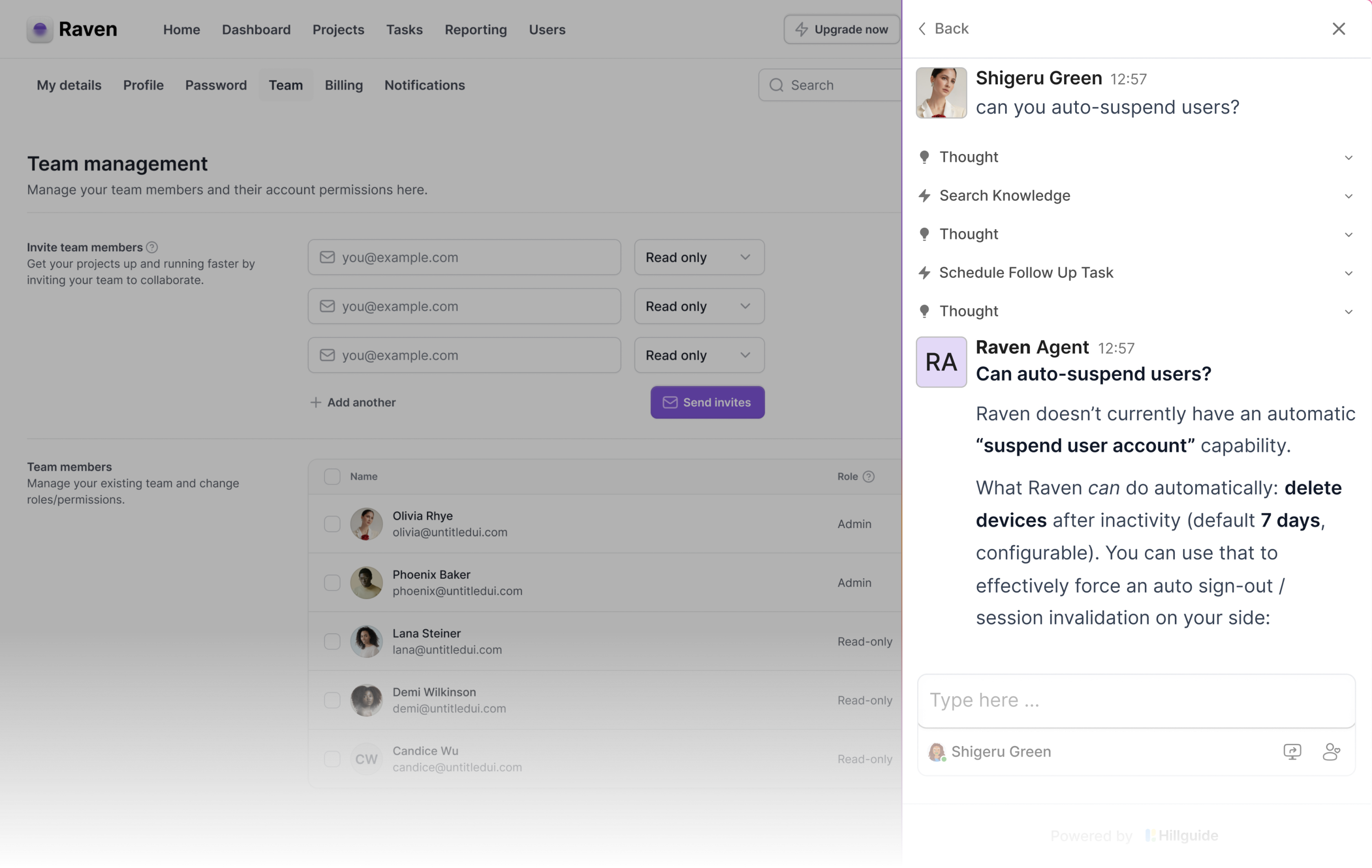 Hillguide product preview